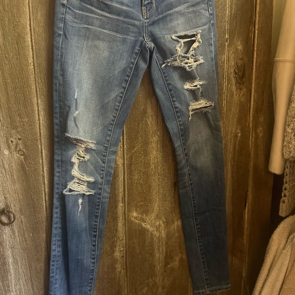 [3] AMERICAN EAGLE | High Rise Skinny Stretch Jegging | 2 - Picture 6 of 6